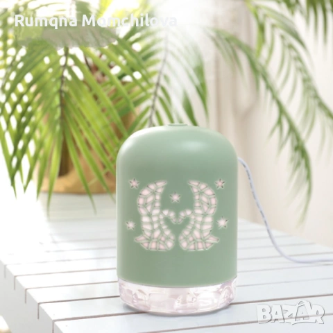 LED мини преносим светещ USB овлажнител , снимка 4 - Други - 54213705