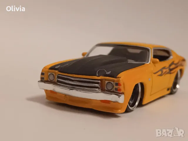 American Muscle, Ford Mustang, Chevy SS, Ford GT, JADA 1:64, снимка 13 - Колекции - 49304114