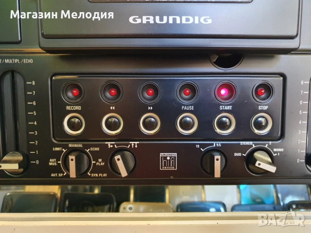 Ролков магнетофон GRUNDIG TS 945 В отлично техническо и визуално състояние., снимка 5 - Аудиосистеми - 49217919