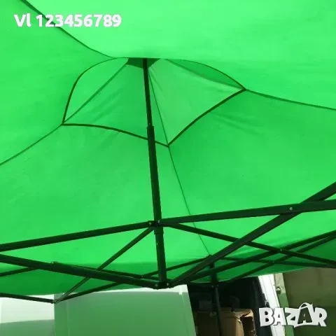 Градинска ШАТРА тип ХАРМОНИКА 3х3м-ПРОМОЦИЯ, снимка 3 - Палатки - 53824833