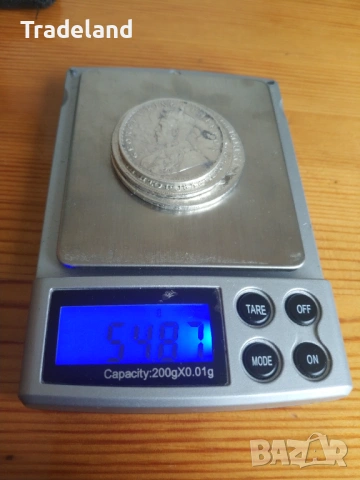 Лот сребърни монети , като материал, снимка 3 - Нумизматика и бонистика - 54287949