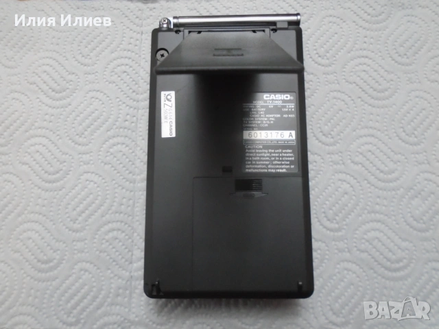 CASIO TV-1400 LCD Pocket Color Television, снимка 6 - Телевизори - 53669086