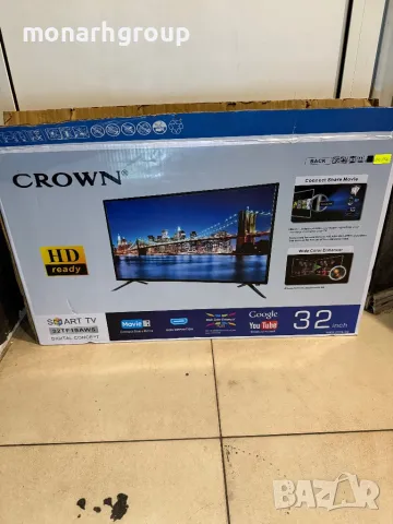 Телевизор Crown 32' 32TF19AWS, снимка 1 - Телевизори - 48830007