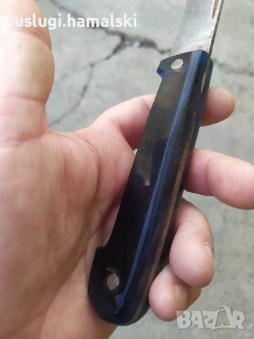 Стар нож ръчна изработка, снимка 2 - Антикварни и старинни предмети - 54173688