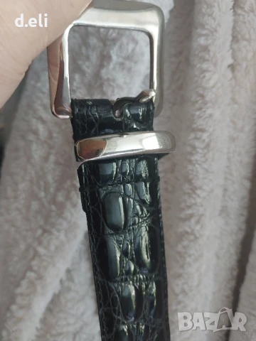 Унисекс! Gucci/ Stefano Vernizzi Parma. 100% Кожа (крокодил) Фирмен Кожен колан, снимка 2 - Колани - 30839214