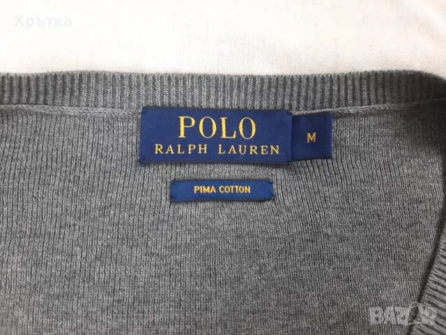 Polo Ralph Lauren - Оригинален мъжки пуловер размер M, снимка 6 - Пуловери - 48226170