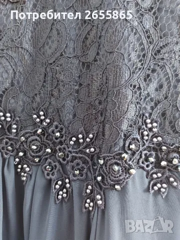 Официална рокля в синьо, снимка 8 - Рокли - 50396419