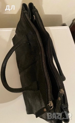 Дамска чанта естествена кожа, снимка 2 - Чанти - 52325935