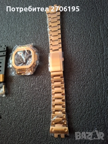 Метален мод и кашка за Casio GMW B5000, снимка 2 - Мъжки - 52226222