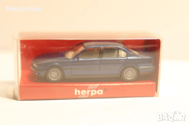 HERPA H0 1/87 BMW 7 МОДЕЛ КОЛИЧКА ИГРАЧКА, снимка 2 - Колекции - 52891867