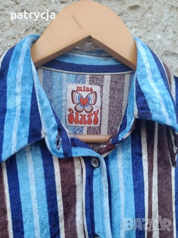 Miss Sixty дамска риза в ретро стил , снимка 3 - Ризи - 52633111