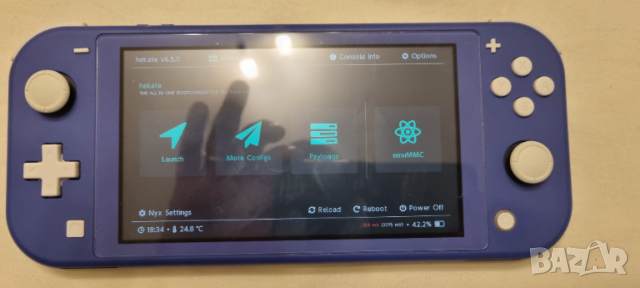 Nintendo Switch Lite Хакнат , снимка 7 - Nintendo конзоли - 53863313