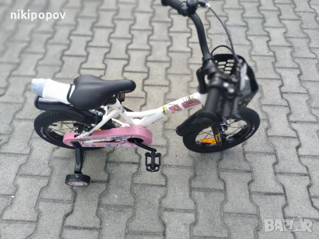 BYOX Велосипед 14" ROBO бял, снимка 3 - Велосипеди - 46834651