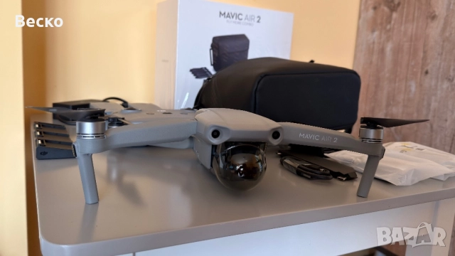 DJI Air 2 Combo – КАТО НОВ! + ПОДАРЪК Площадка за Кацане, снимка 5 - Дронове и аксесоари - 52432046