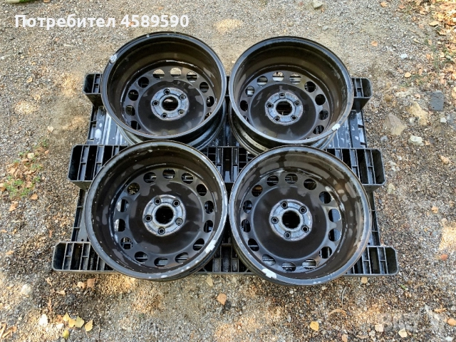 4бр.Оригинални железни джанти 16цола ET50 5x112 за Vw,Audi,Seat,Skoda, снимка 9 - Гуми и джанти - 51809977