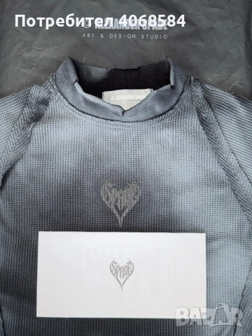 Alexander Spade Dark Waffle T-shirt, снимка 3 - Тениски - 54137953