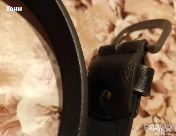 MISCHMASCH BERLIN Нов Мъжки Колан Изцяло от Естествена Кожа 120см., снимка 3 - Колани - 50690939