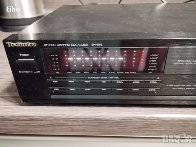 Technics eqvalizer SH-E66, снимка 3 - Ресийвъри, усилватели, смесителни пултове - 45926936