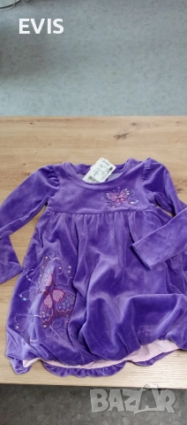 🌸 Детски плюшени рокли за момичета 🌸