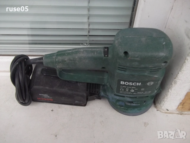 Ексцентършлайф "Bosch - PEX 400 AE 400W" работещ, снимка 5 - Други инструменти - 53064724