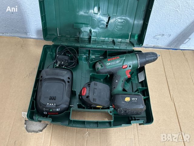 Винтоверт - Bosch 18 V li ion , снимка 3 - Други машини и части - 46138324