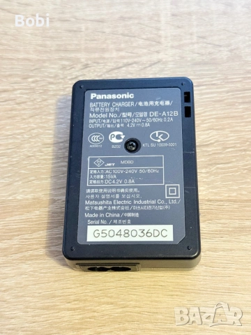 Panasonic Lumix DE-A12 зарядно , снимка 2 - Батерии, зарядни - 53889785