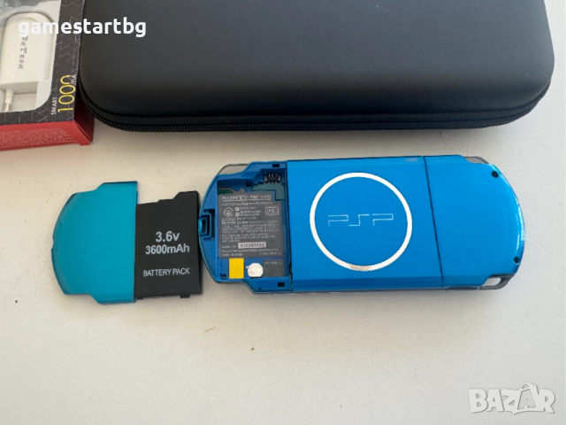PSP 3000 Vibrant Blue - хакнато с 32GB карта, снимка 5 - PlayStation конзоли - 53788140
