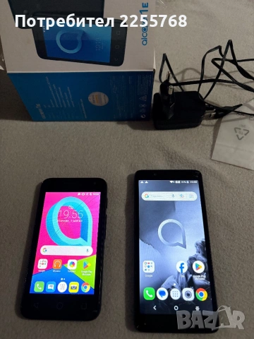 2 телефона Alcatel