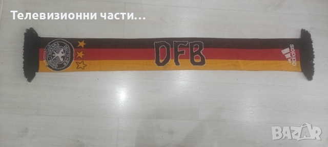 Оригинален футболен шал на Германия Germany немски национален отбор Adidas 740454 RIK001 2005 година, снимка 6 - Шалове - 52062320