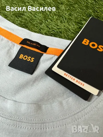 Оригинална тениска Hugo Boss, снимка 4 - Тениски - 47037610