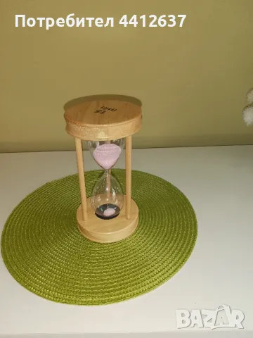 Пясъчен часовник , снимка 2 - Декорация за дома - 49890518