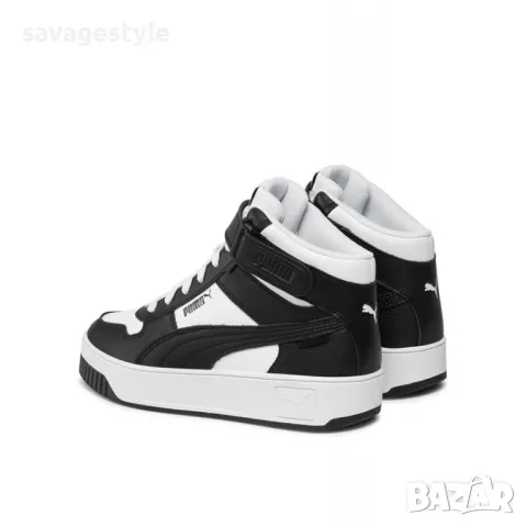 Дамски спортни обувки PUMA Carina Street Mid Shoes White/Black, снимка 3 - Маратонки - 48626223