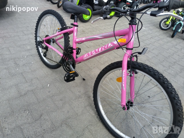 REACTOR Велосипед 24" GARDEN розов, снимка 9 - Велосипеди - 53848468