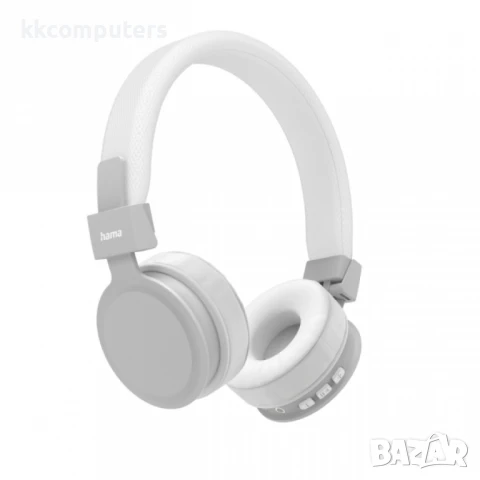 HAMA Freedom Lit, Сгъваеми, Стерео, Микрофон, Бял Блутут Слушалки