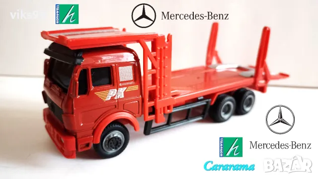 Hongwell/Cararama Mercedes Benz Car Transporter, снимка 1 - Колекции - 47138095