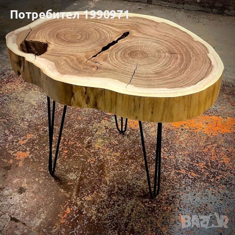 Маси от масив с жив ръб, кръгли, правоъгълни, трапезни, холни, орех, дъб, бряст по поръчка на клиент, снимка 17 - Маси - 52471539