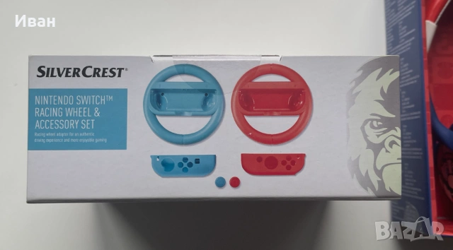 Нов, неразпечатан комплект волани за Nintendo Switch, снимка 3 - Аксесоари - 53951762