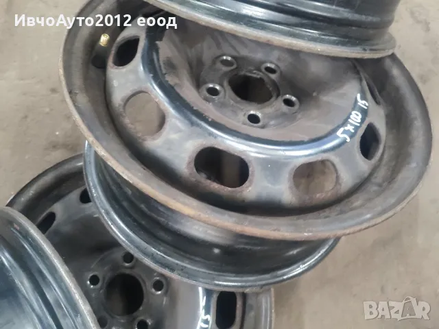 Джанти метални 15 Audi vw skoda seat 5x100, снимка 3 - Гуми и джанти - 49453280