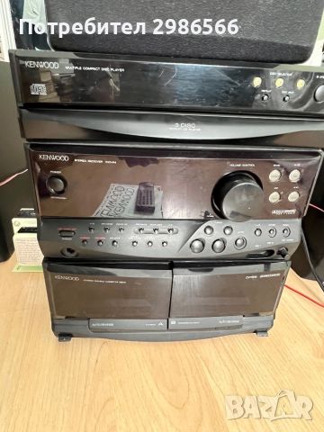 Продавам уредба KENWOOD - оригинална и закупена от Канада, снимка 2 - Аудиосистеми - 45694532