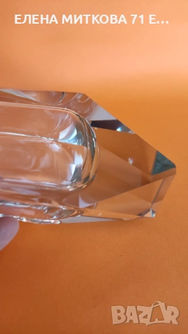 Елегантна ваза от кристал Мурано, снимка 7 - Вази - 53557106