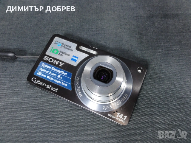 ЦИФРОВ ФОТОАПАРАТ SONY CYBER-SHOT DSC-W350 14.1MP DIGITAL CAMERA, снимка 6 - Фотоапарати - 53725705