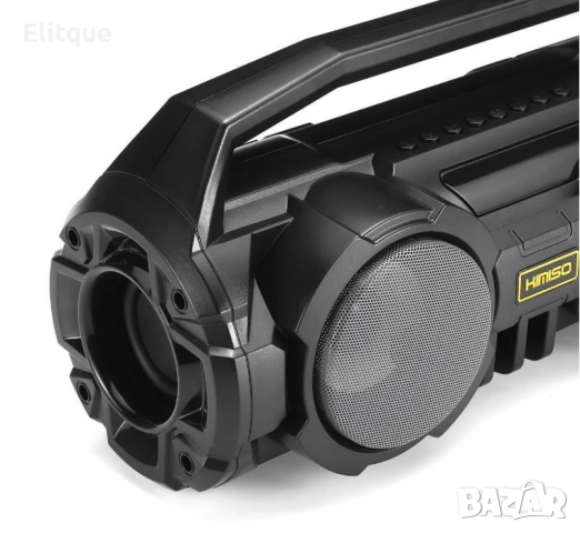 Преносима тонколонка KIMISO, KM-S1 Bluetooth, Черен, снимка 4 - Друга електроника - 52832277