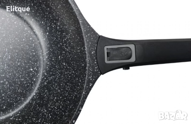 Тиган с капак Bohmann, 24см. 2.8л., Дълбок, Лят алуминий, Подвижни дръжки, Индукция, снимка 2 - Съдове за готвене - 52818844