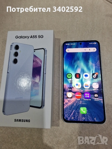 Samsung galaxy A 55 8gb ram 256gb памет
