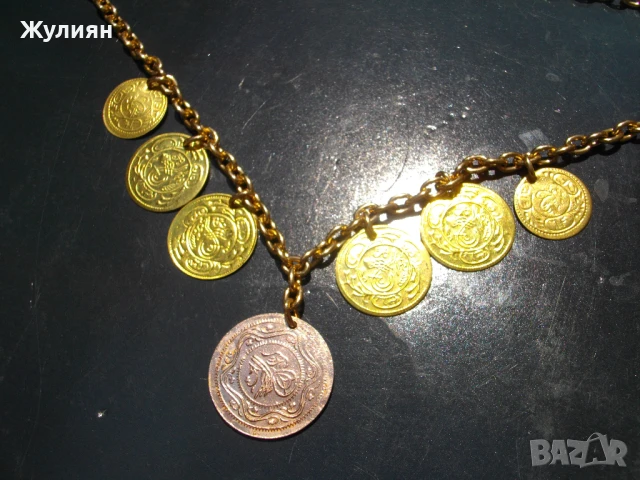 КОРДОН С ПЕНДАРИ НАКИТ ЗА НОСИЯ, снимка 3 - Антикварни и старинни предмети - 50935854