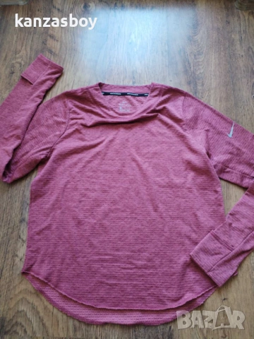 Nike Women's Sphere Element Running Long Sleeve - дамска термо блуза М, снимка 4 - Блузи с дълъг ръкав и пуловери - 53047598