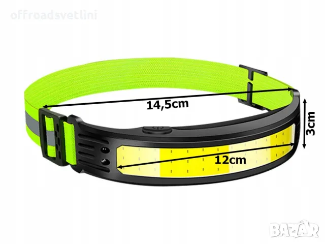 Мощен LED Челник 500 лумена с висока яркост и сензор IPX4 водоустойчив, снимка 3 - Аксесоари и консумативи - 47216271