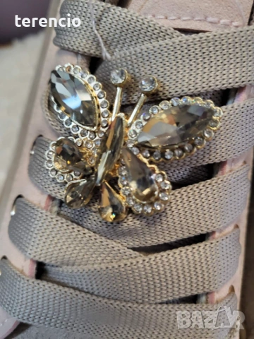 Нови кецки с пеперуда, снимка 6 - Кецове - 53960697