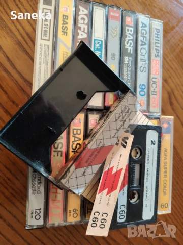 AGFA,BASF,Scotch,PHILIPS,UNIVERSUM, 60,90,120, снимка 4 - Аудио касети - 36153372