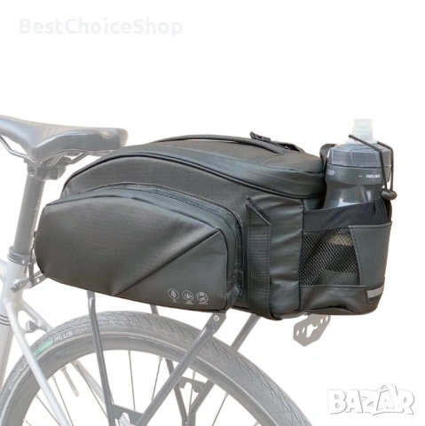 Чанта за велосипед с топло изолация, водоустойчива, презрамка 8L + подарък, снимка 8 - Аксесоари за велосипеди - 53459914